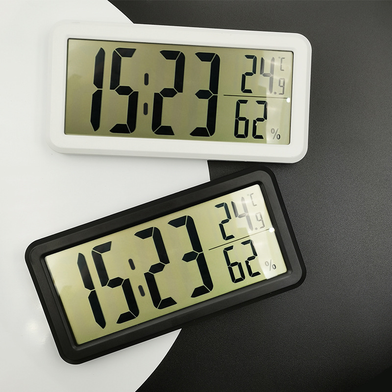 Simple electronic alarm clock smart student children clock digital perpetual calendar desktop clock wall hanging alarm clock