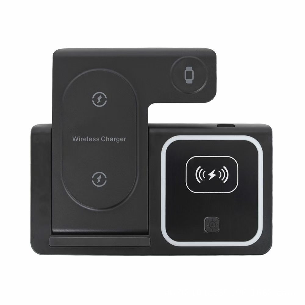 Magnetic 3-in-1 Multi-Functional Wireless Charger 15W Fast Charging for Apple Phone Watch Earphone Wireless Charger