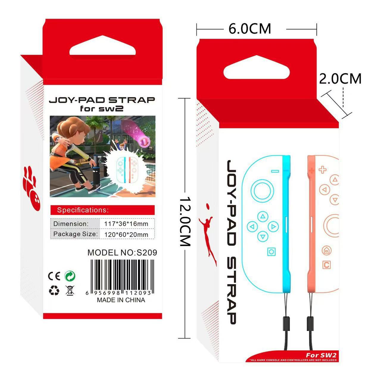 Switch2 ns Colored Wrist Strap Rope for Joy-con Left and Right Handles Replacement Lanyard