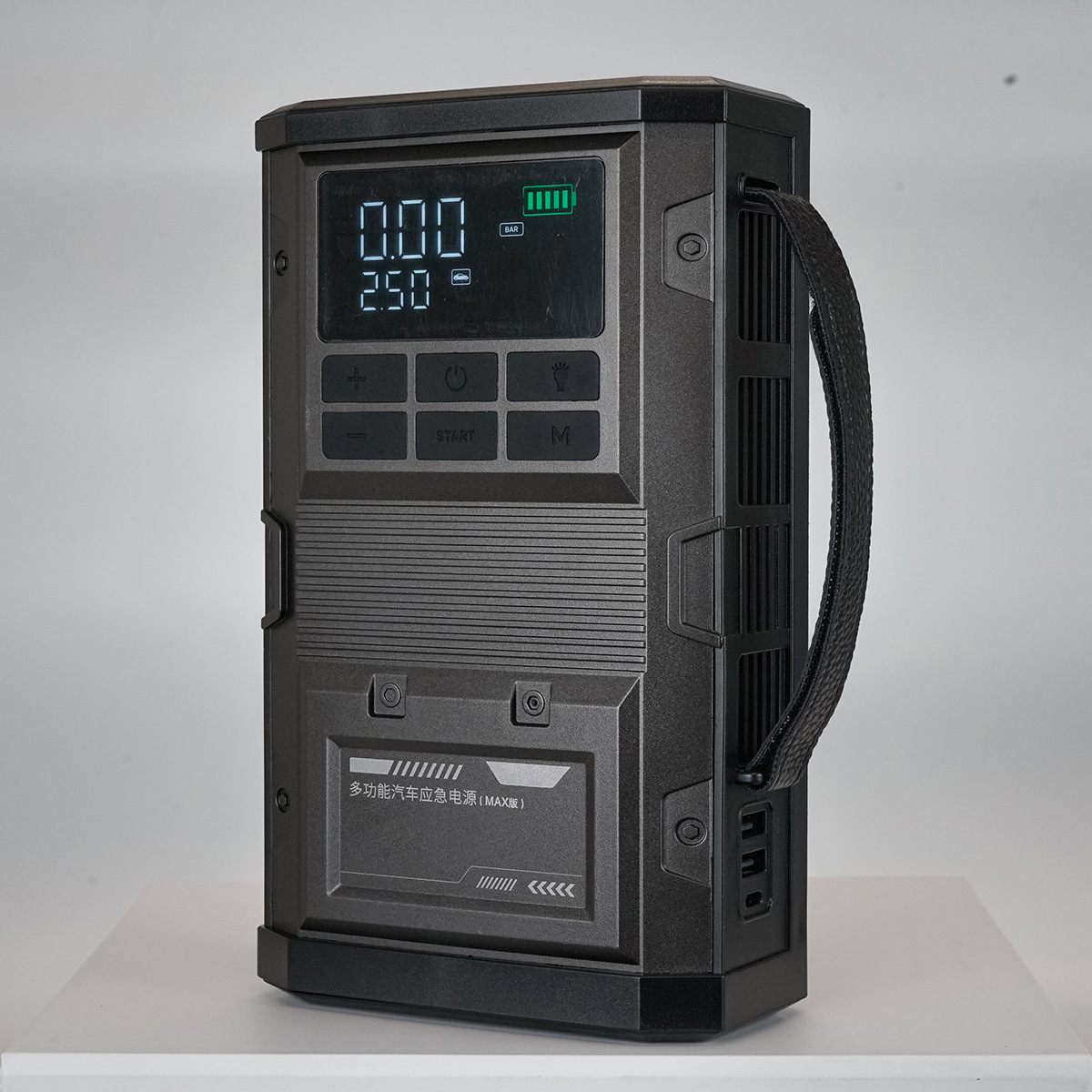 Vehicle-Mounted Inflator Pump Jump Starter Multi-Function Electric Tire Air Pump Outdoor Emergency Start Power Supply Integrated Machine
