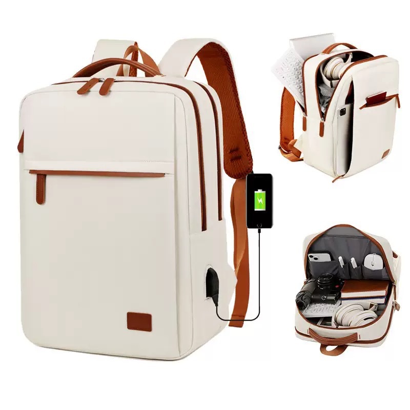 Business backpack simple large capacity backpack high-density waterproof backpack men mommy bag backpack schoolbag