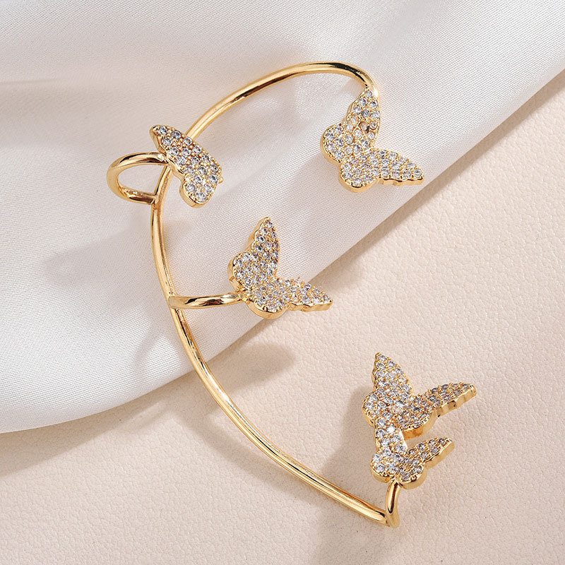 Fairy butterfly ear cuff no piercing earring feel jewelry