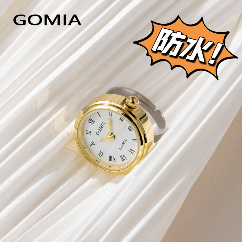 2022 New Finger Watch Waterproof Roman Mini Small Watch Student Finger Watch Couple Ring Watch