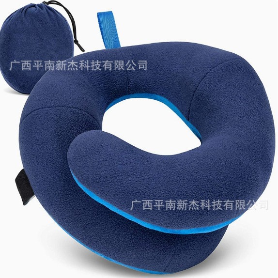U-shaped neck pillow pp cotton airplane travel car nap pillow lunch break neck cervical spine pillow