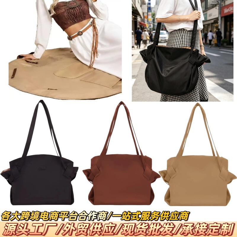 New travel camping dual-use storage type large capacity single shoulder crossbody luggage bag women's bag