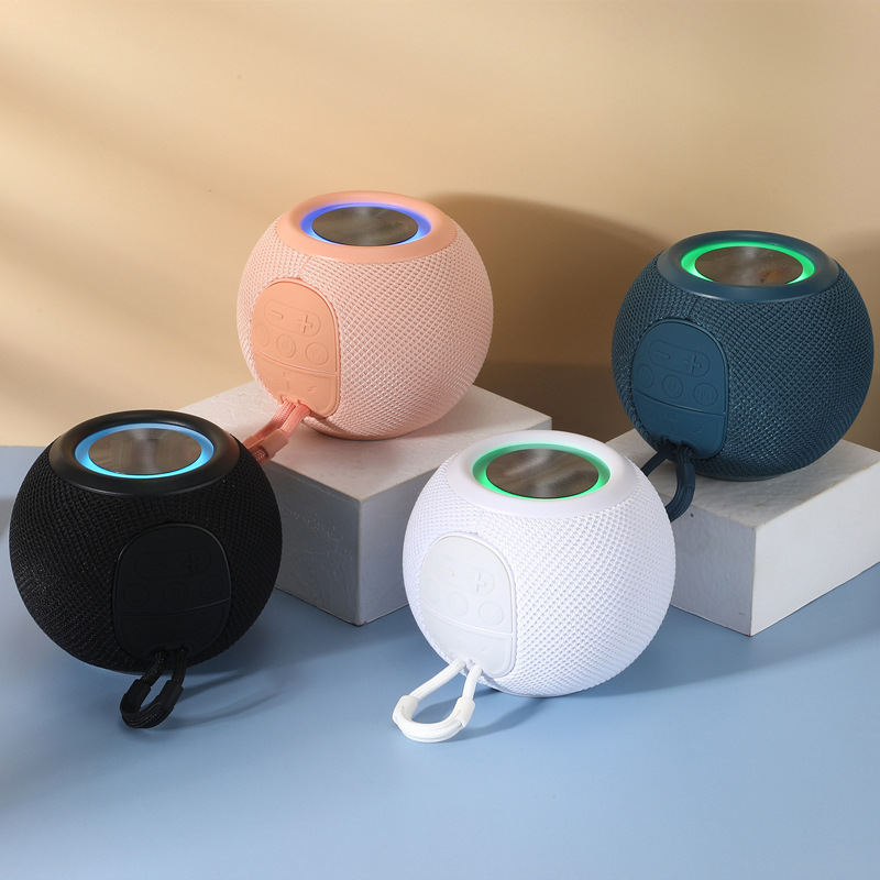 TG337 Bluetooth Speaker Wireless Fabric Card Slot Small Speaker Heavy Bass Portable Mini Bluetooth Speaker