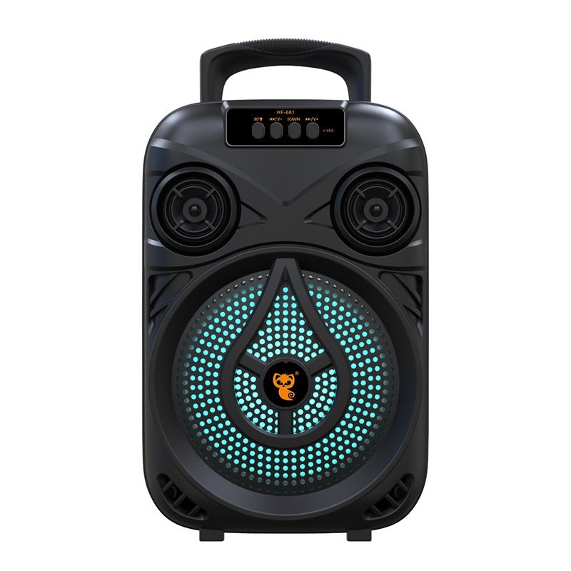 Portable square dance morning exercise colorful light outdoor home desktop loud volume Bluetooth speaker