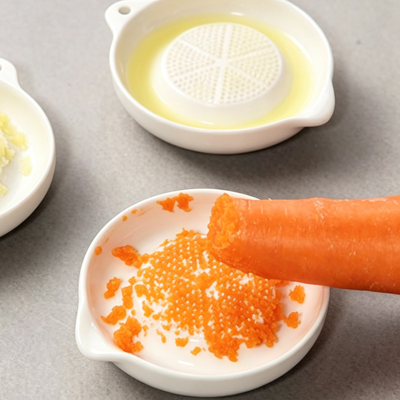 Home ceramic ginger grinder grinder manual garlic masher garlic grater ginger juice potato masher baby food
