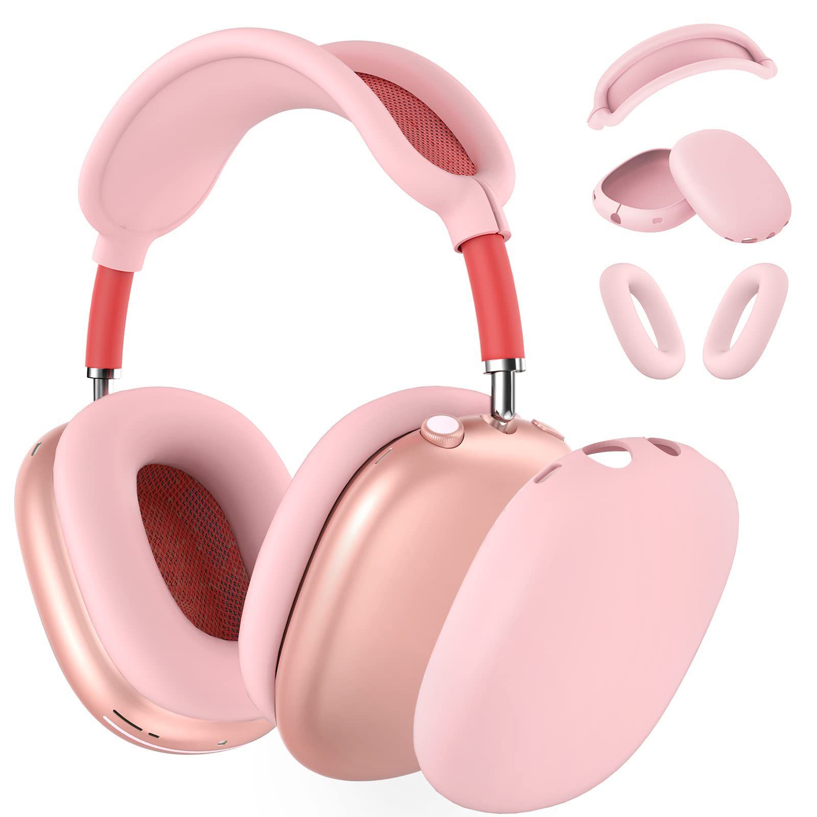 Suitable for Apple AirPods Max Headphone Case TPU Headphone Shell Over-Ear Headphone Protective Cover Silicone Protective Cover