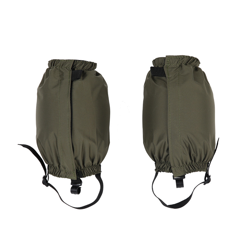 Outdoor Short Hiking Snow Gaiters Ski Gaiters Snow Town Snow Ground Waterproof Sand-Proof Foot Covers Shoe Covers Leg Gaiters Sand-Proof Gaiters