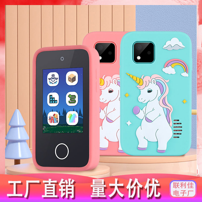 New children's phone touch camera HD photo video game music cartoon toy