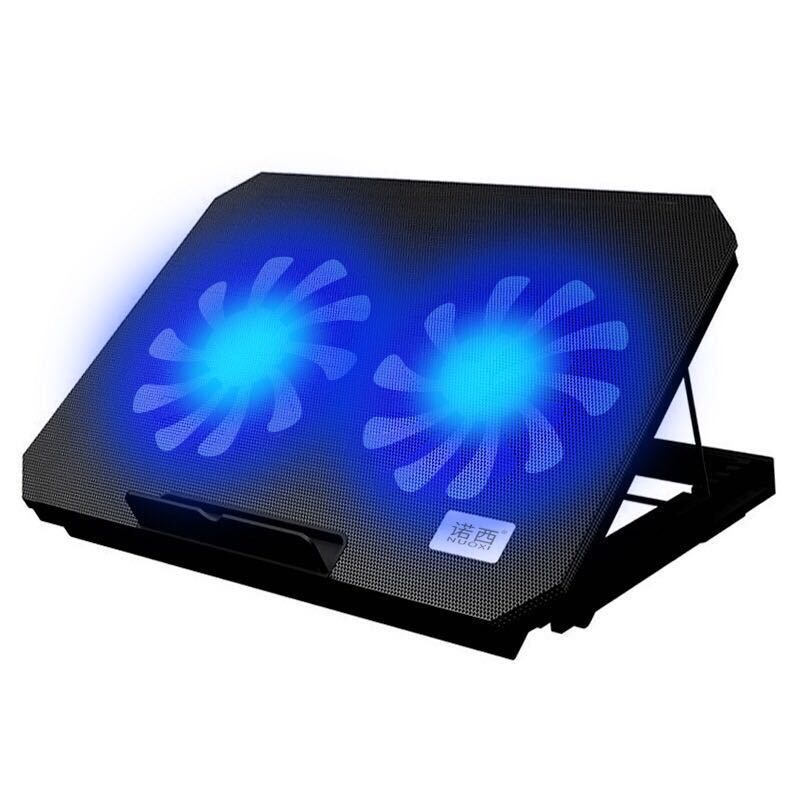 N99 laptop cooler 14 inch 15.6 inch computer stand dual fan cooling heat dissipation base