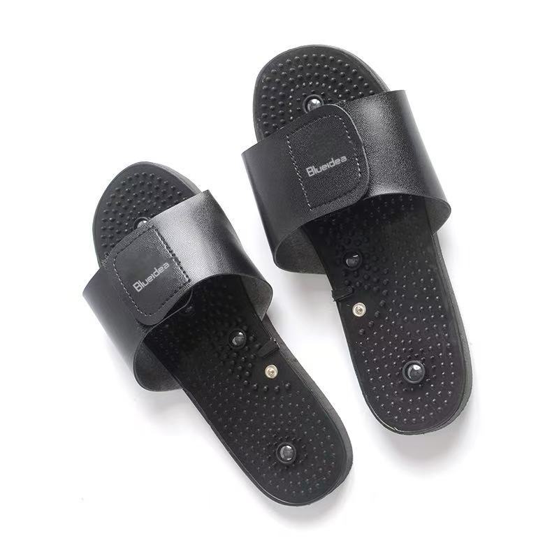 Blueidea Acupoint Massage Slippers Men and Women Home Magnet Therapy Foot Massage Shoes Foot Health Massage Sandals