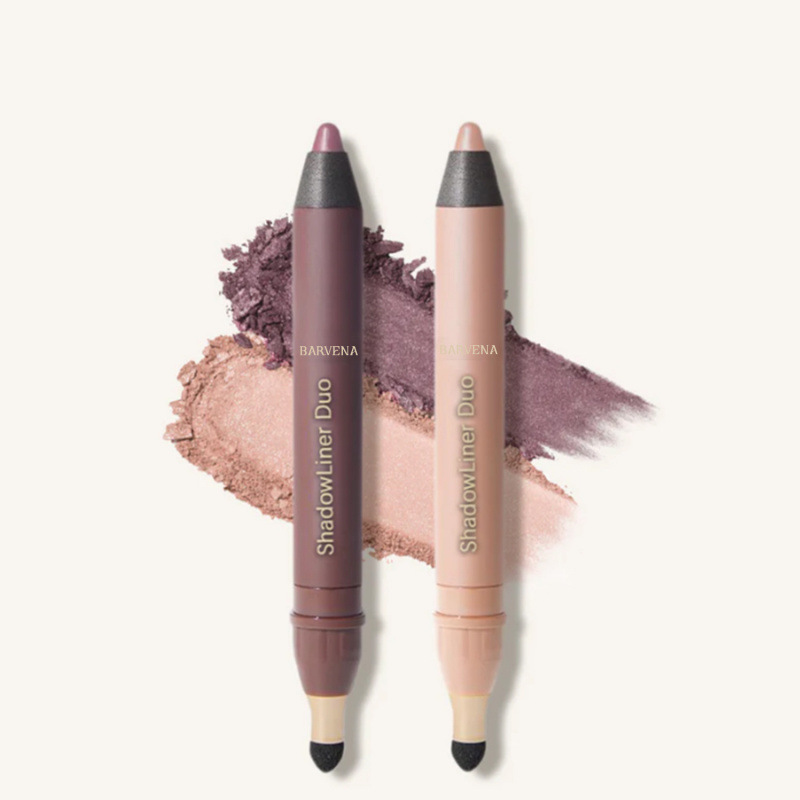 TK 2-in-1 Eyeliner Pen Create Eye Makeup Silky Smooth Eyeliner Natural Color