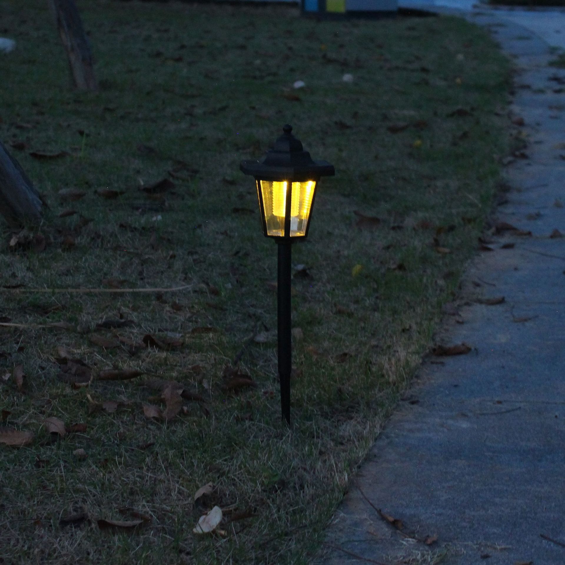 Solar Hexagon Light Outdoor Courtyard Garden Decoration Ground Insert Solar Lawn Decoration Light