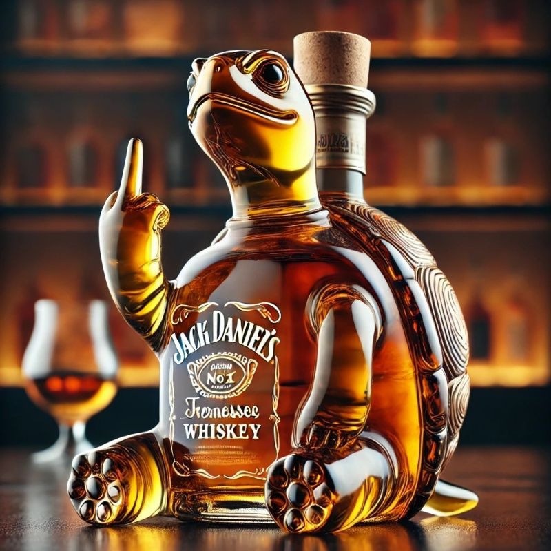 Independent site new animal whiskey decanter AnimalWhiskeyBottle glass bottle