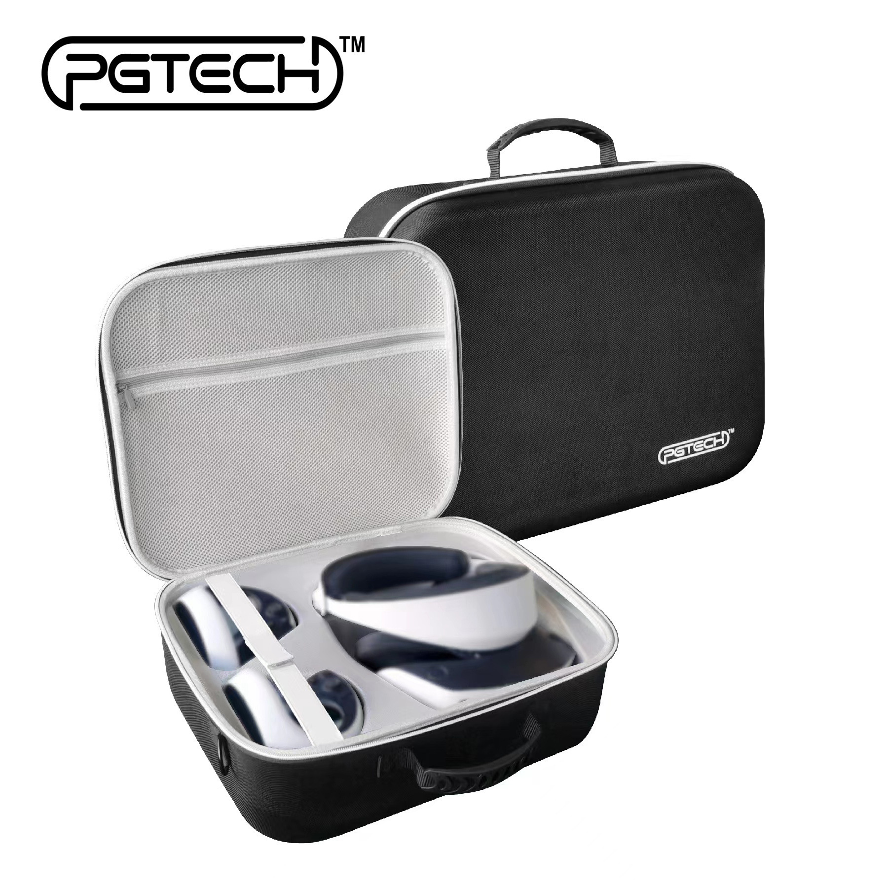 PSVR2 multifunctional portable sling zipper storage bag can accommodate glasses handle EVA protective hard case
