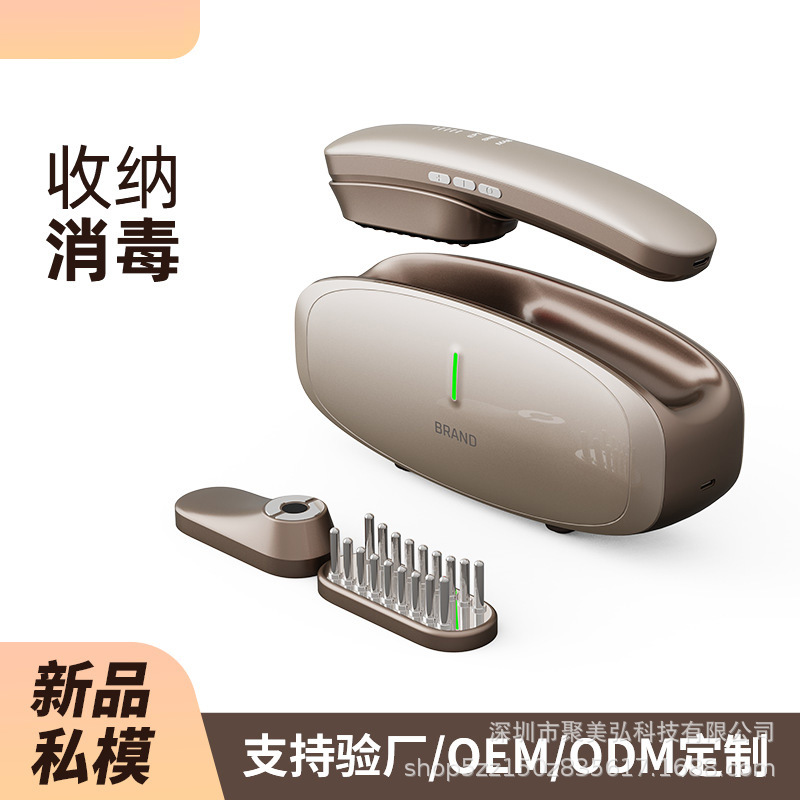 Exclusive Anti-Aging Home Facial Lifting Firming V-Shape Hair Growth Hair Care Head Beauty Instrument Anti-Wrinkle Super Membrane Knife