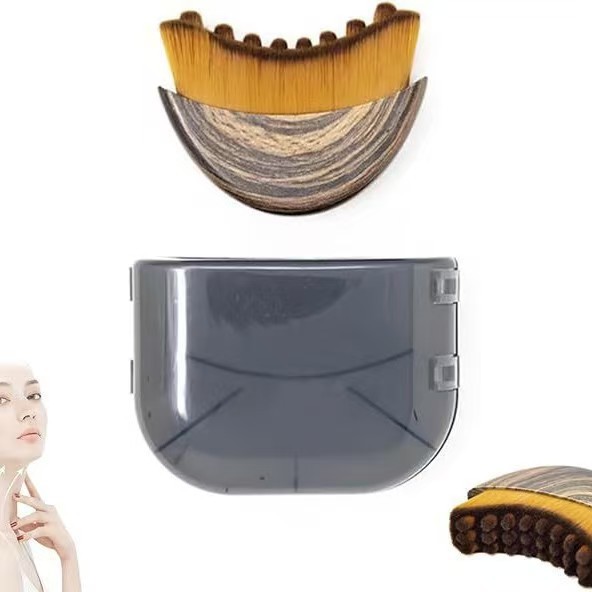 Makeup brush new lymphatic facial contour massage brush care brush LymphaticContourFace