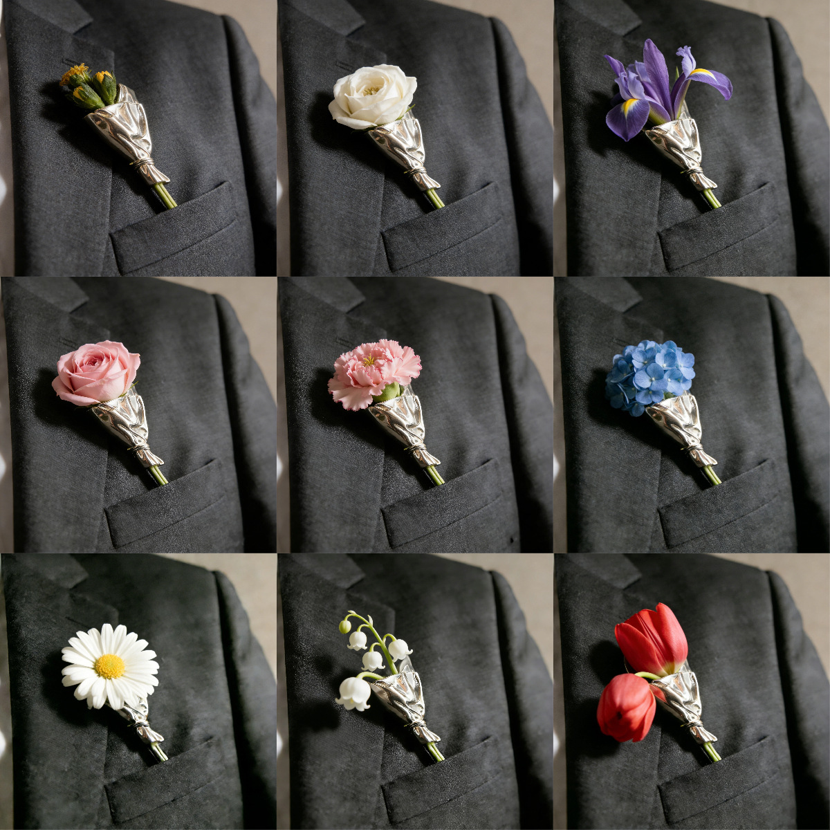 New Flower Brooch Freely Wearable Flower Brooch Exquisite Niche Brooch