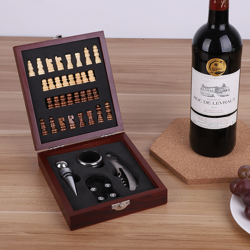 Business Gift Bar Tool Set Series Chess Red Wine Tool Set Red Wine Tool Selection