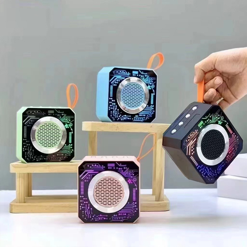 Mecha Bluetooth Audio Small Steel Cannon Outdoor Portable Mini Bass Home Desktop Wireless Speaker