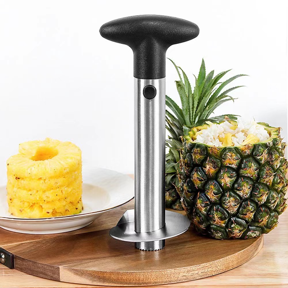 Pineapple Knife 430 Stainless Steel Peeler Eye Remover Cut Scoop Pineapple Special Core Remover Pineapple Peeler