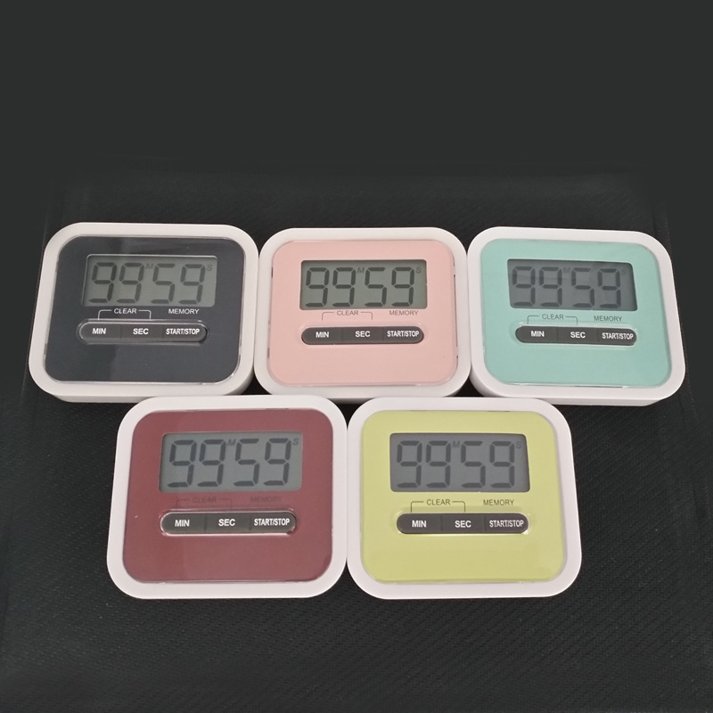 Kitchen Timer Electronic Timer Reminder for Taking Medicine Forgetfulness Reminder Timer Multi-Color Fresh