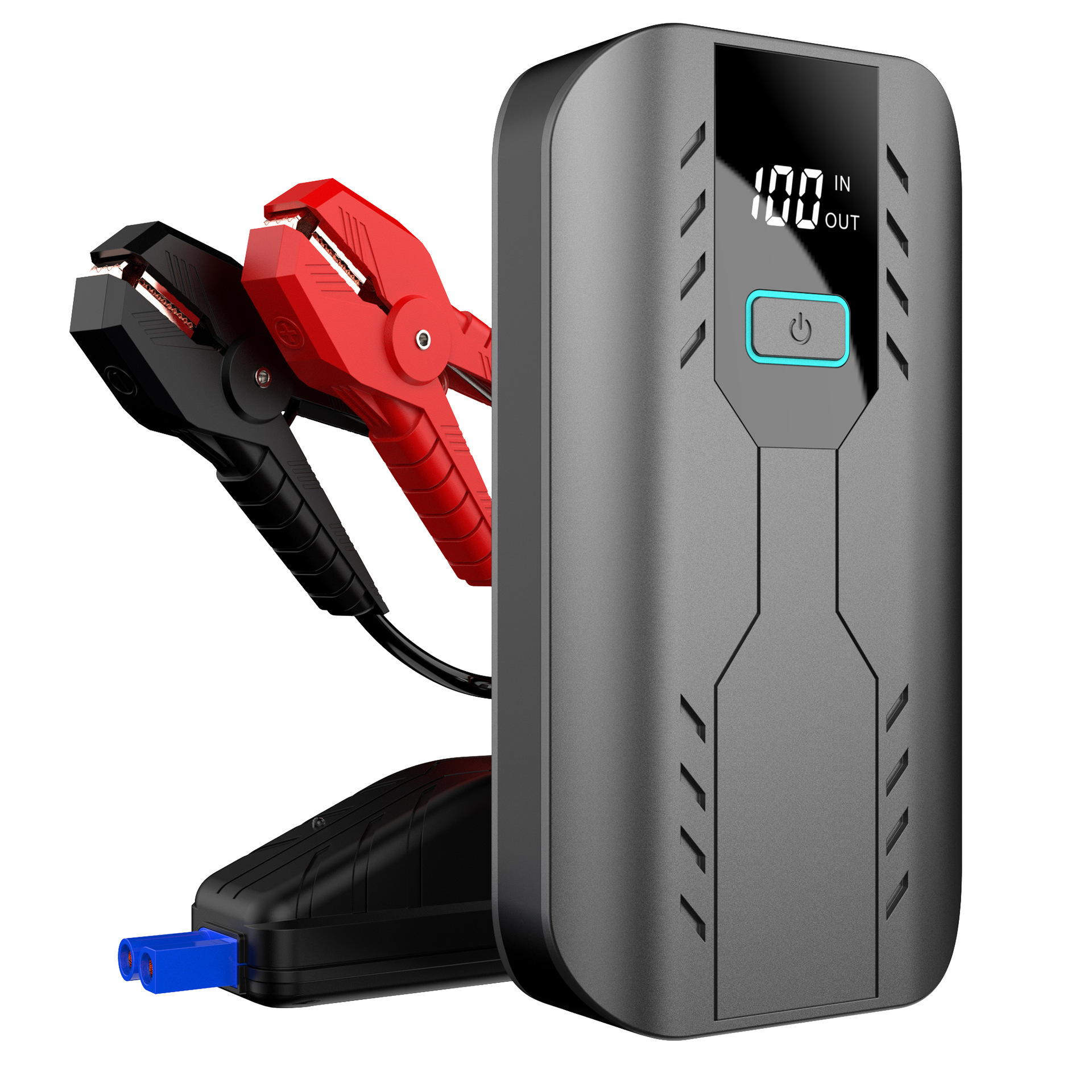 New 8000mAh Large Capacity Emergency Start Power Bank Jump Starter Multifunctional Booster