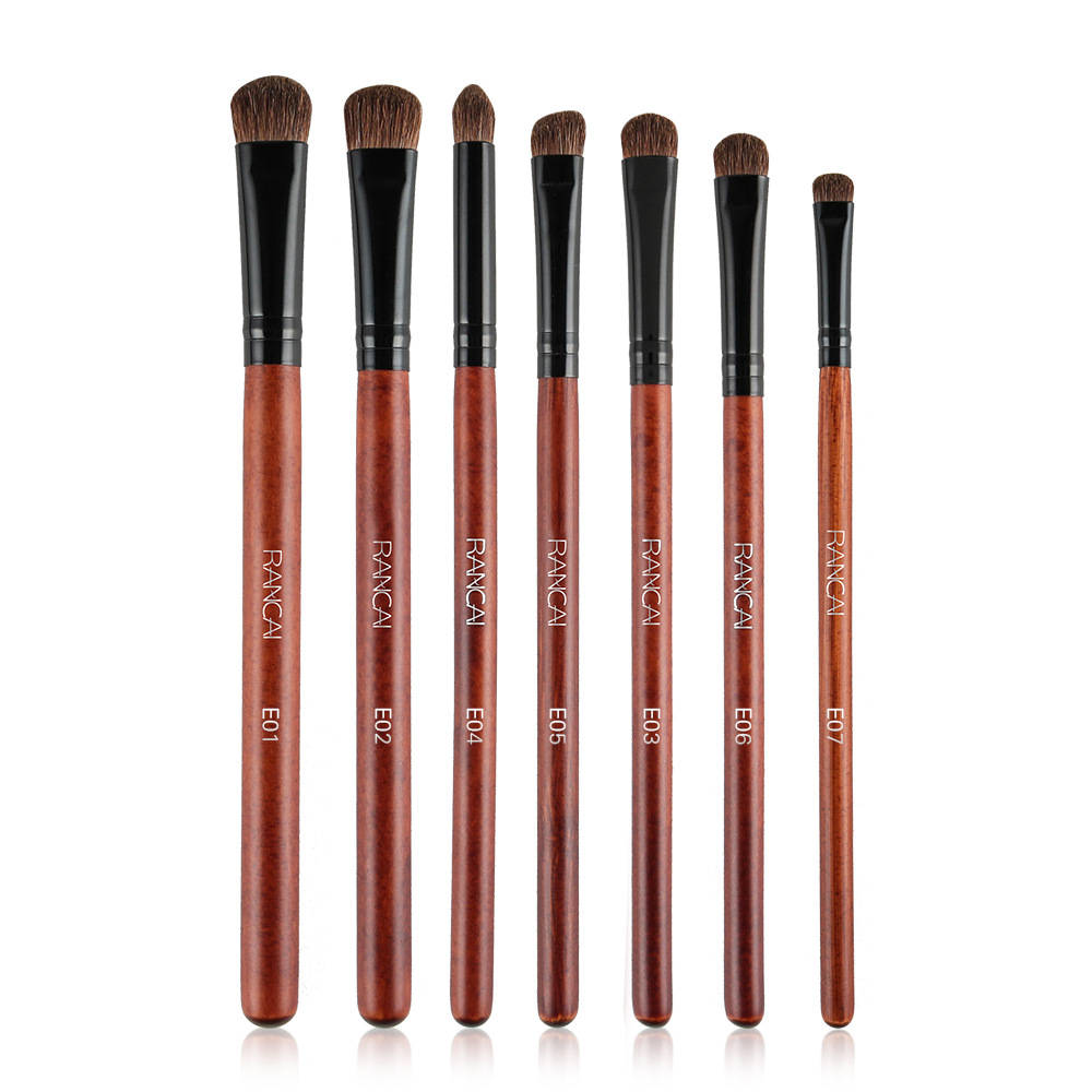 Single Pure Horse Hair Eyeshadow Brush Detail Blending Brush Eye Makeup Brush Portable Large Soft Animal Hair Eyeshadow Brush