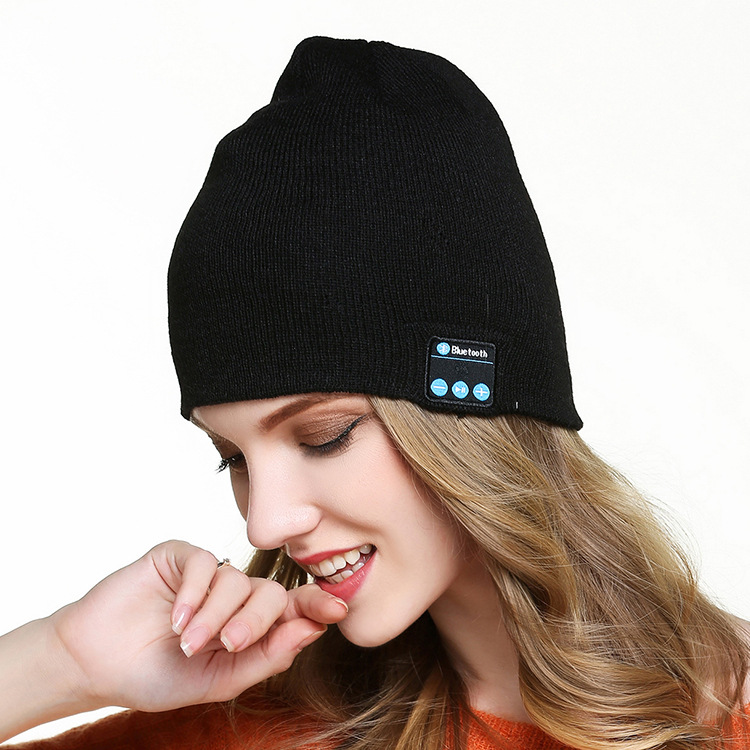 Exclusive Bluetooth Headset Hat Sports Outdoor Knitted Hat Wireless Call Music Hat