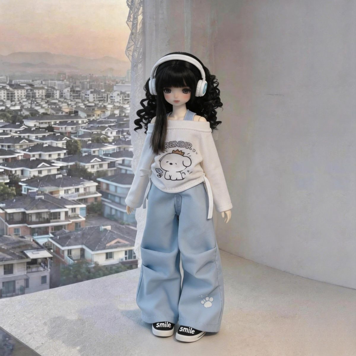New BJD super cute light oxygen style "Azone 6-point" "ob22" "ob24" doll clothes full set