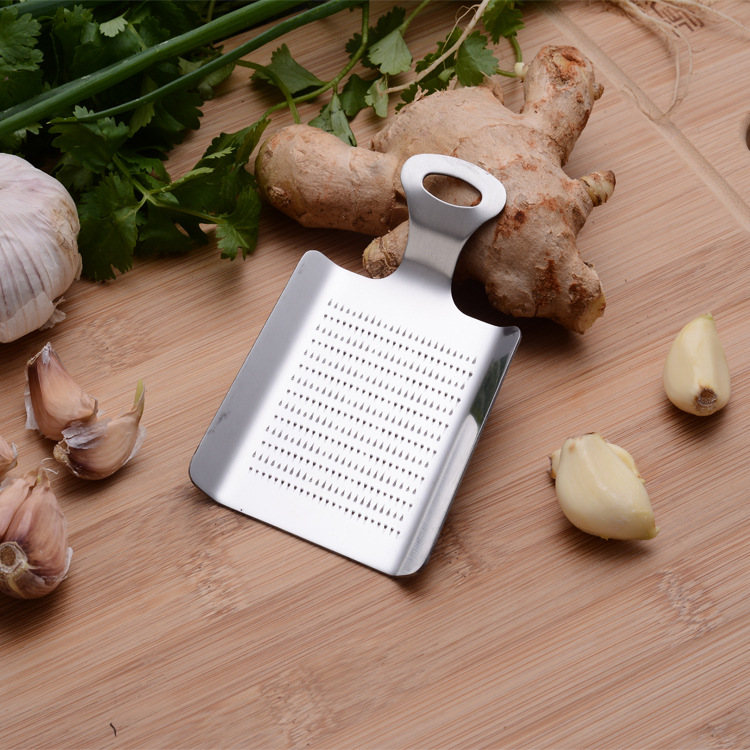 Jieyang Stainless Steel Garlic Grater Ginger Grater Garlic Press Ginger Crusher Kitchen Small Tool Grater Kitchen Supplies