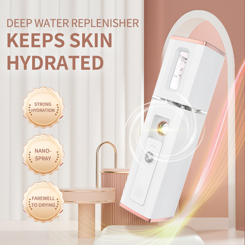 Hydrating Device Handheld Home Face Steamer Nano Hydrating Sprayer USB Charging Face Atomizing Sprayer