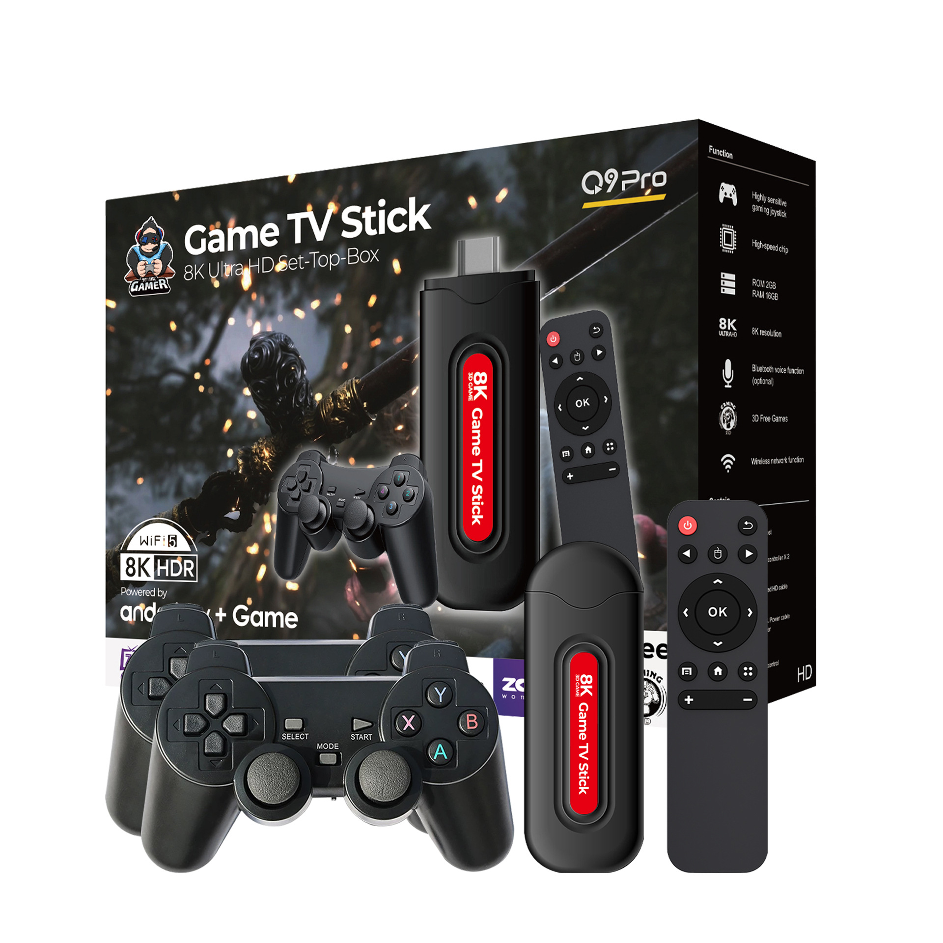 Q9pro TV Box Game Home TV Box Android Smart HD Network Player TV Box