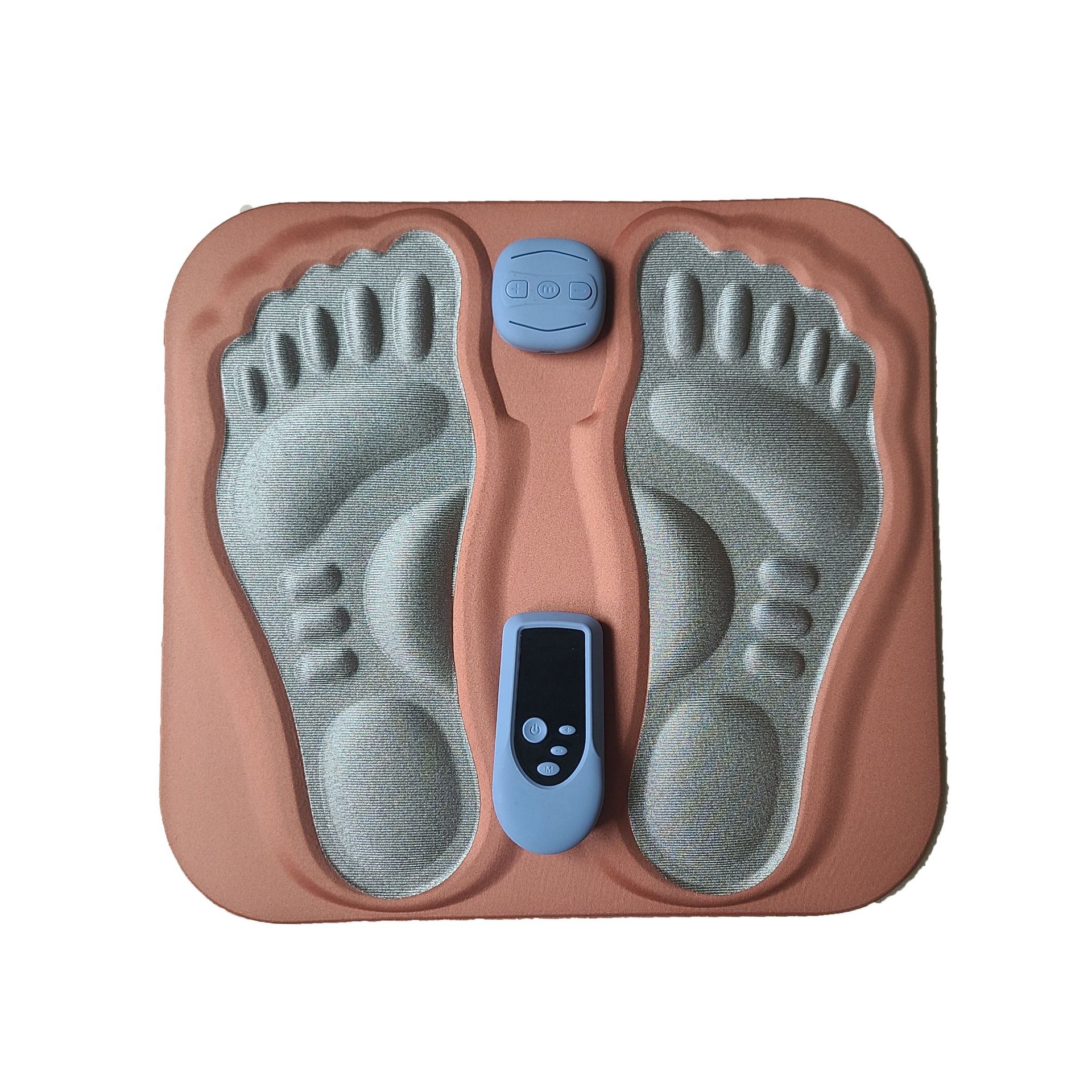 EMS smart foot pad 3D foot massager microcurrent pulse acupoint massage home foot therapy machine