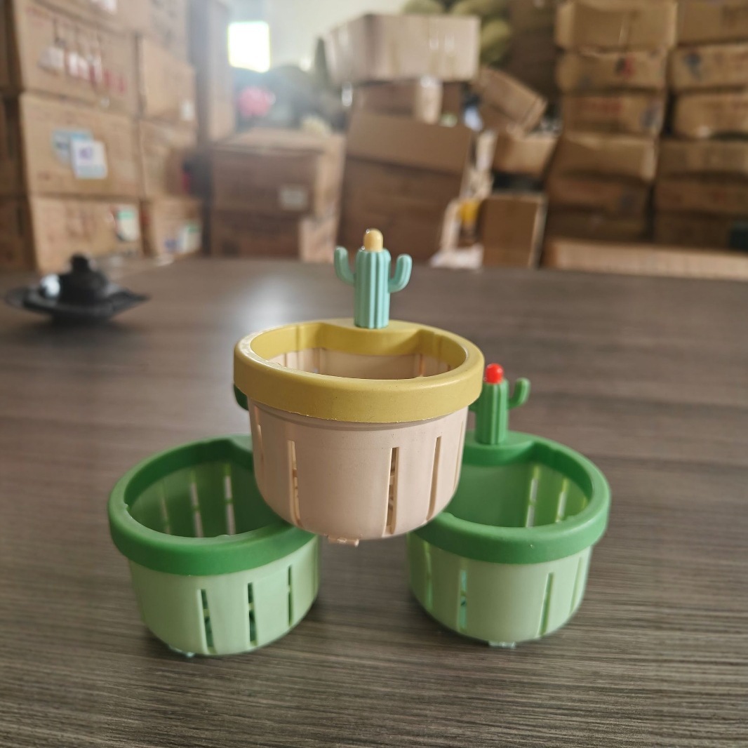 Cactus Sink Filter Basket Kitchen Drain Basket Sink Residue Anti-clog Anti-odor Anti-insect Filter Net