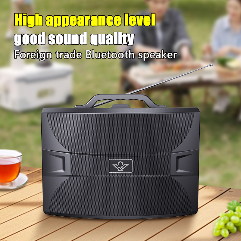 Solar Audio Bluetooth Heavy Bass Good Sound Quality Desktop Portable Convenient Speaker Stereo