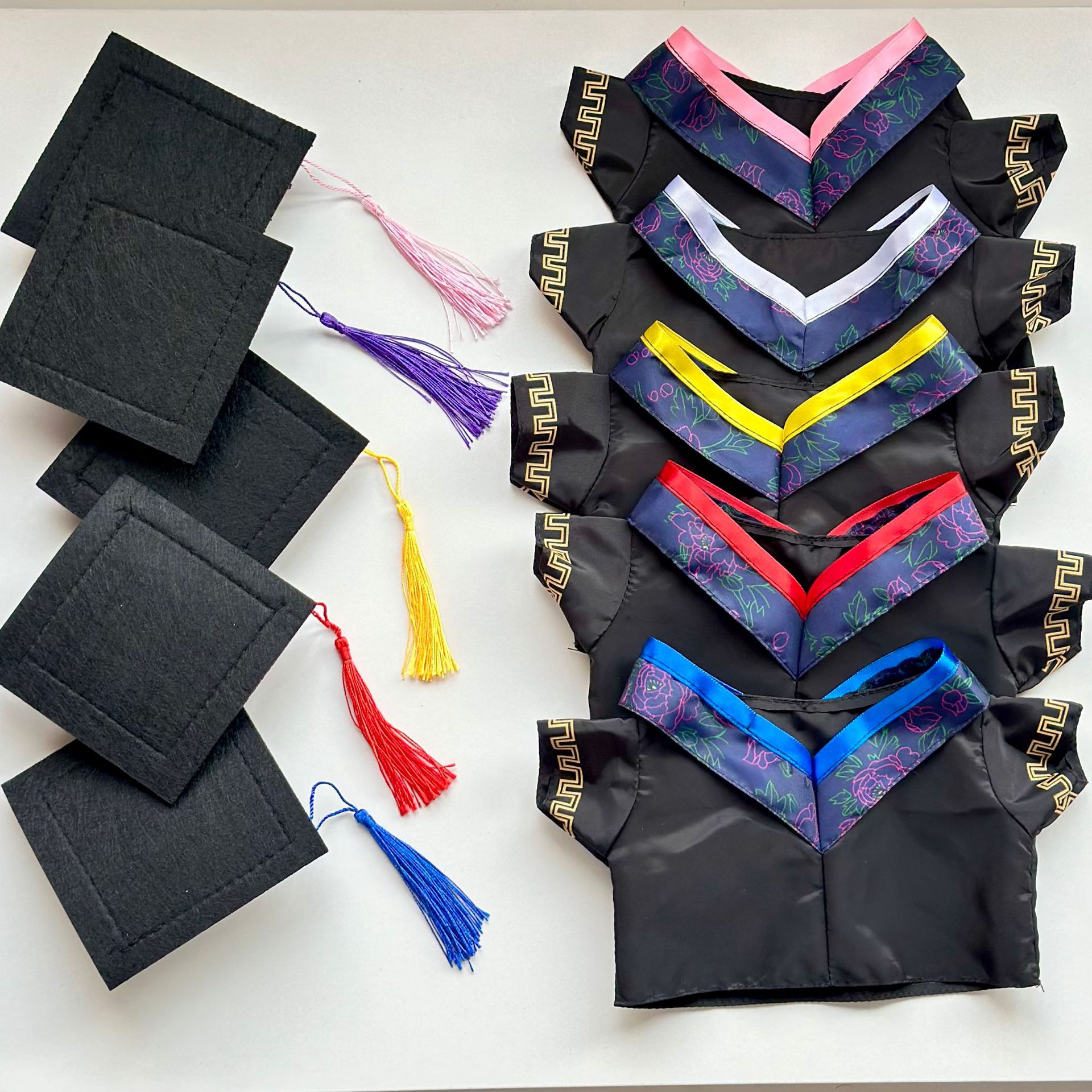 Graduation doctoral uniform bachelor's gown hood stole high school university graduation ceremony performance stole master's gown