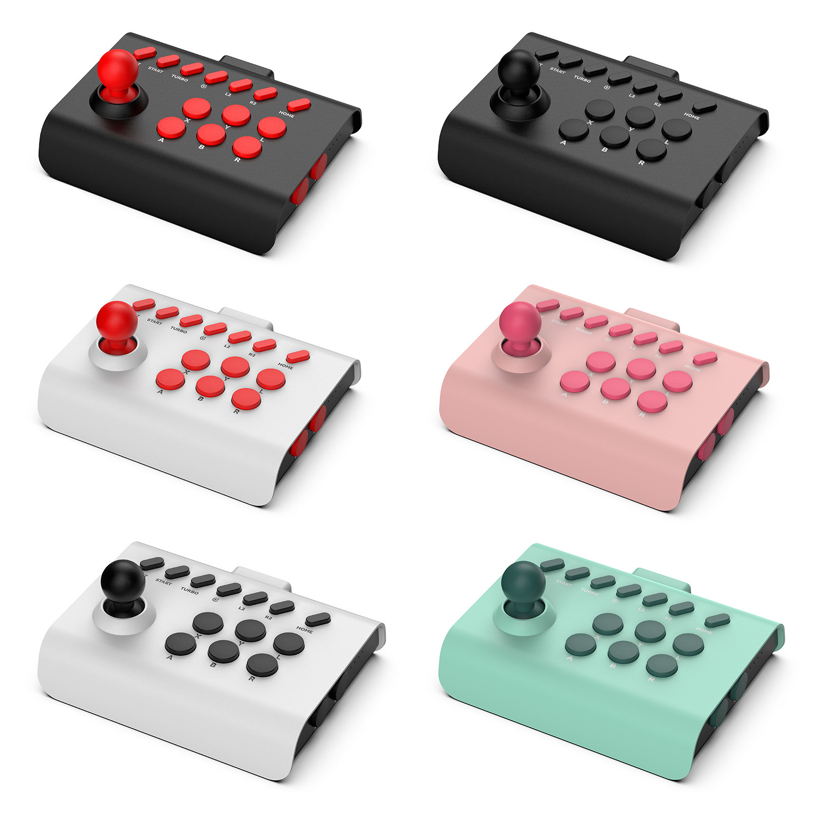 Game console Bluetooth wireless PC Android iOS phone Switch TV P4 King of Fighters Street Fighter arcade joystick