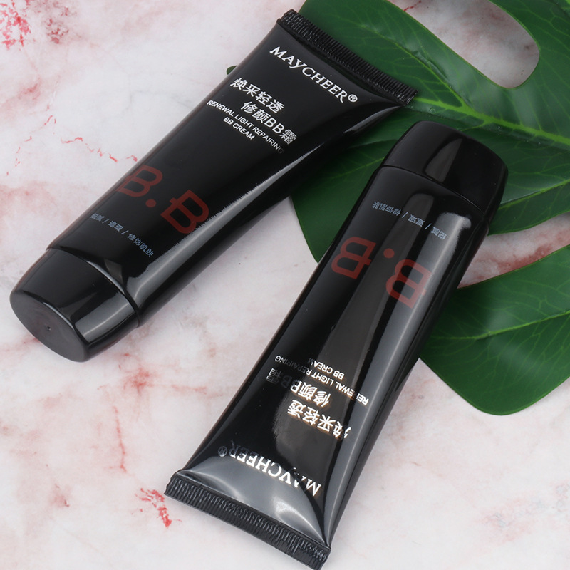 Meixian'er Triple Effect Repair BB Cream 60ml Concealer Moisturizing Foundation Isolation BB Brightening Skin Tone Color Makeup