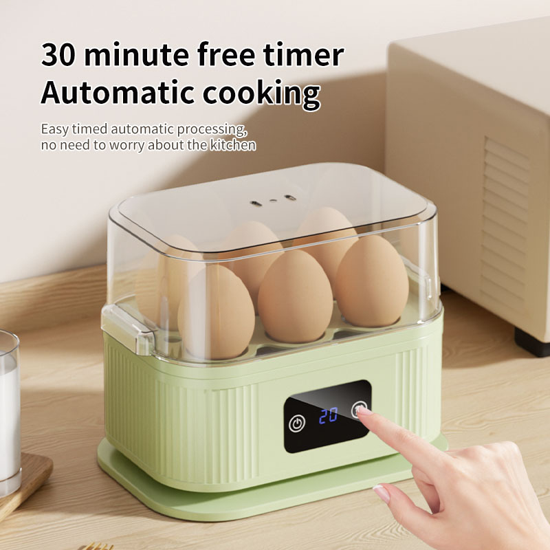 Multifunctional Egg Cooker Student Dormitory Small Breakfast Steamer Egg Cooker Home Kitchen Steam Fish Steamer Egg