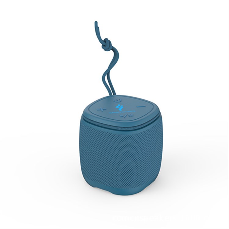 Custom-Molded 2024 New Wireless Bluetooth Speaker with Subwoofer, Fabric Cover, Illuminated Logo, and TWS Wireless Mini Speaker