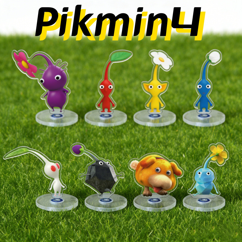 Pikmin 4 Game Character Figure Desktop Decoration Nintendo Game Peripheral Cartoon Cute