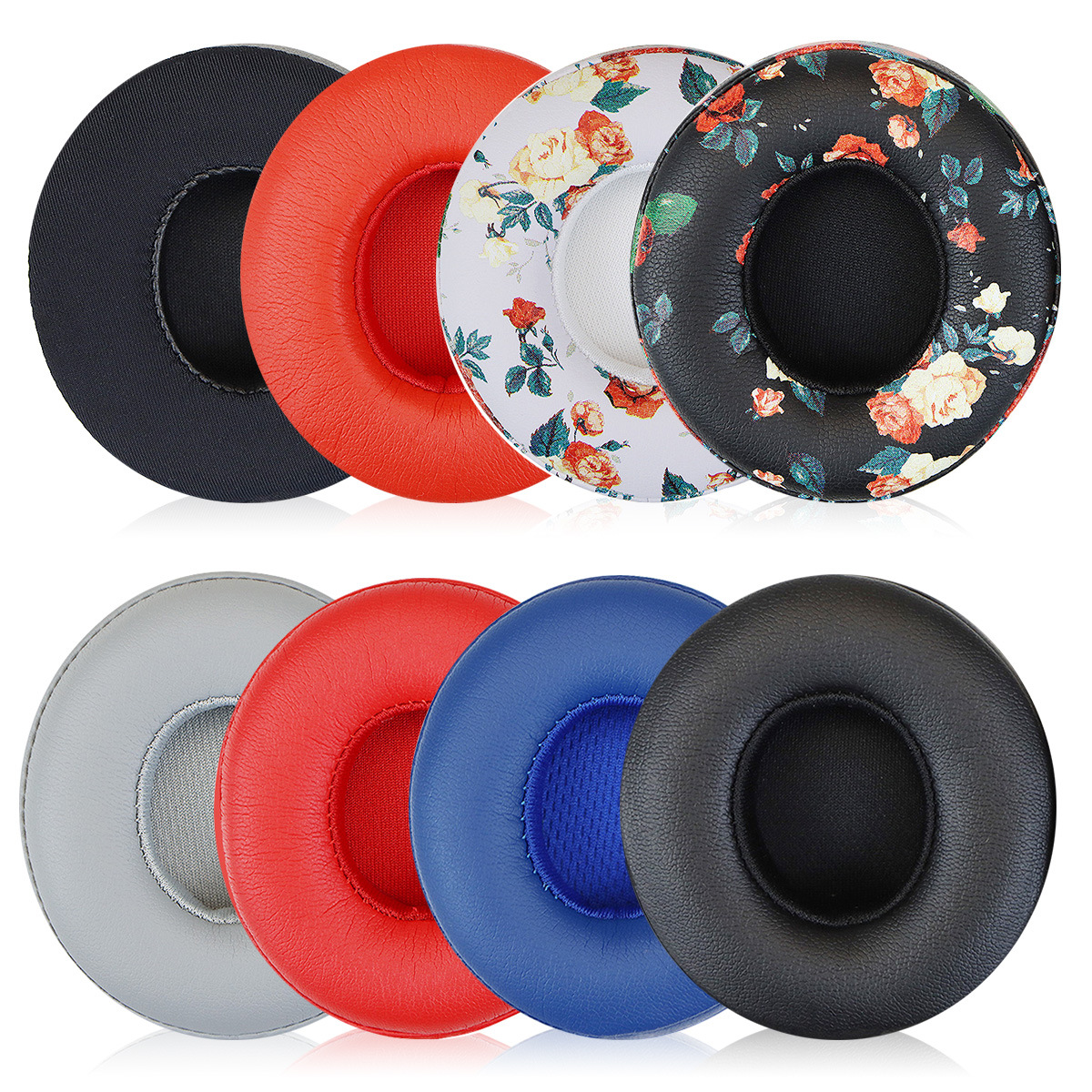 [Thickened protein leather] For Solo ear pads solo2 ear cushions headphone 3 wireless sponge cushions Bluetooth