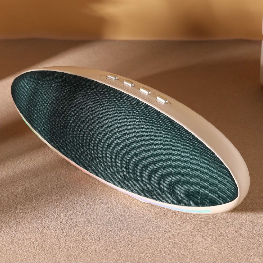 2026 New Airship Bluetooth Speaker Portable Card Desktop Speaker Wireless Subwoofer Dual Speaker Bluetooth Speaker