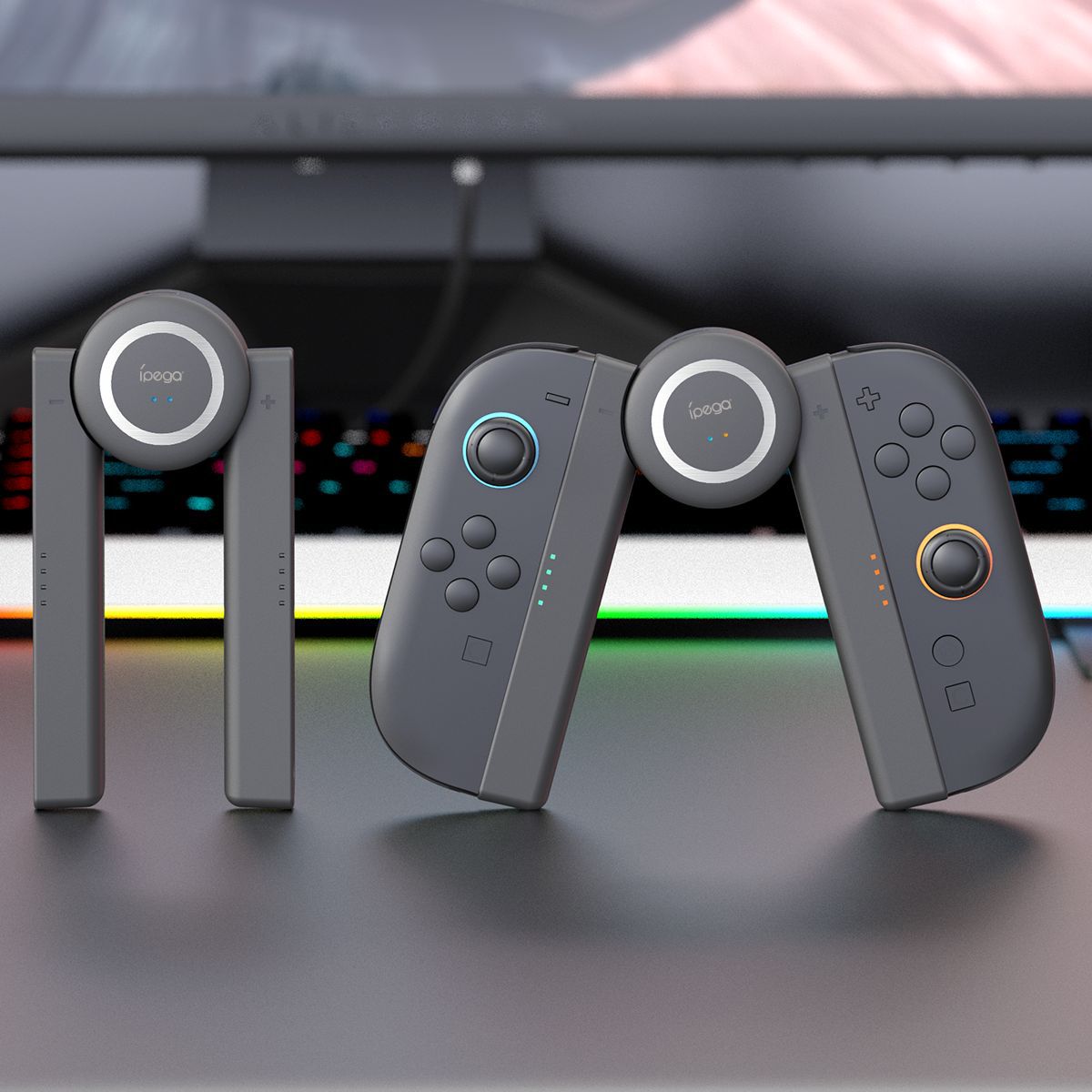 IPEGA Switch 2 Left and Right Small Handles Charging Grip NS2 Simple Controller Grip PG-SW2019