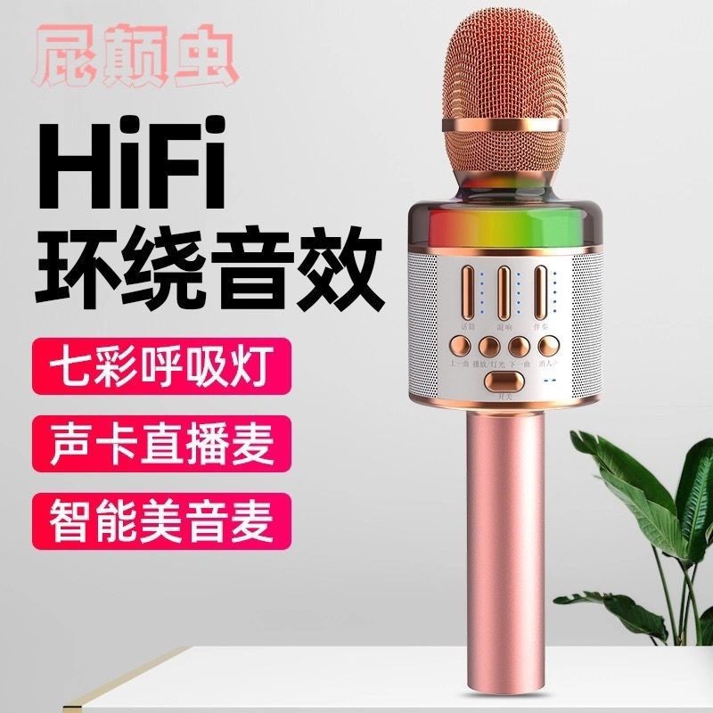 Pidianchong X3Pro microphone integrated mobile phone national K song singing home wireless microphone children