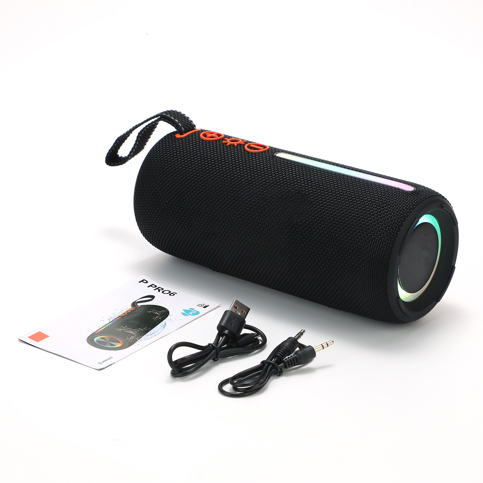 P PRO Series P PRO6 Wireless Bluetooth Speaker Portable Speaker Outdoor Riding Waterproof