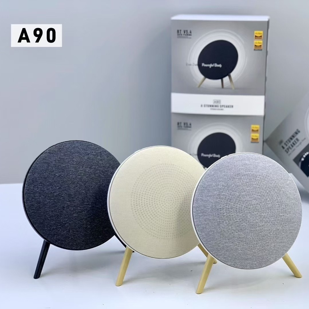 New A90 UFO Bluetooth Speaker Outdoor Portable Wireless Stand Home Desktop High Power Subwoofer
